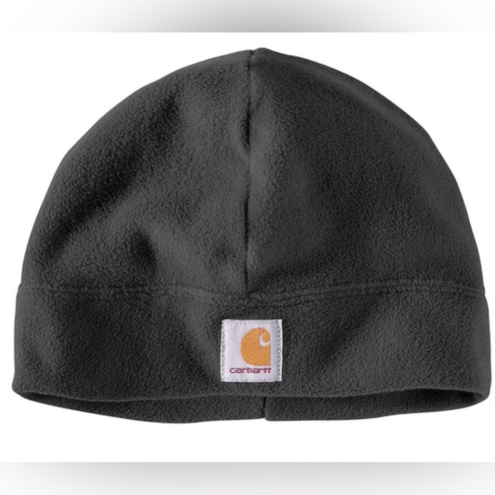Carhartt Men's lightweight fleece hat, black, O/S - NWT